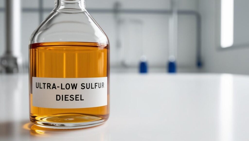 Ultra-Low Sulfur Diesel (ULSD) A cleaner-burning diesel with extremely low sulfur content (